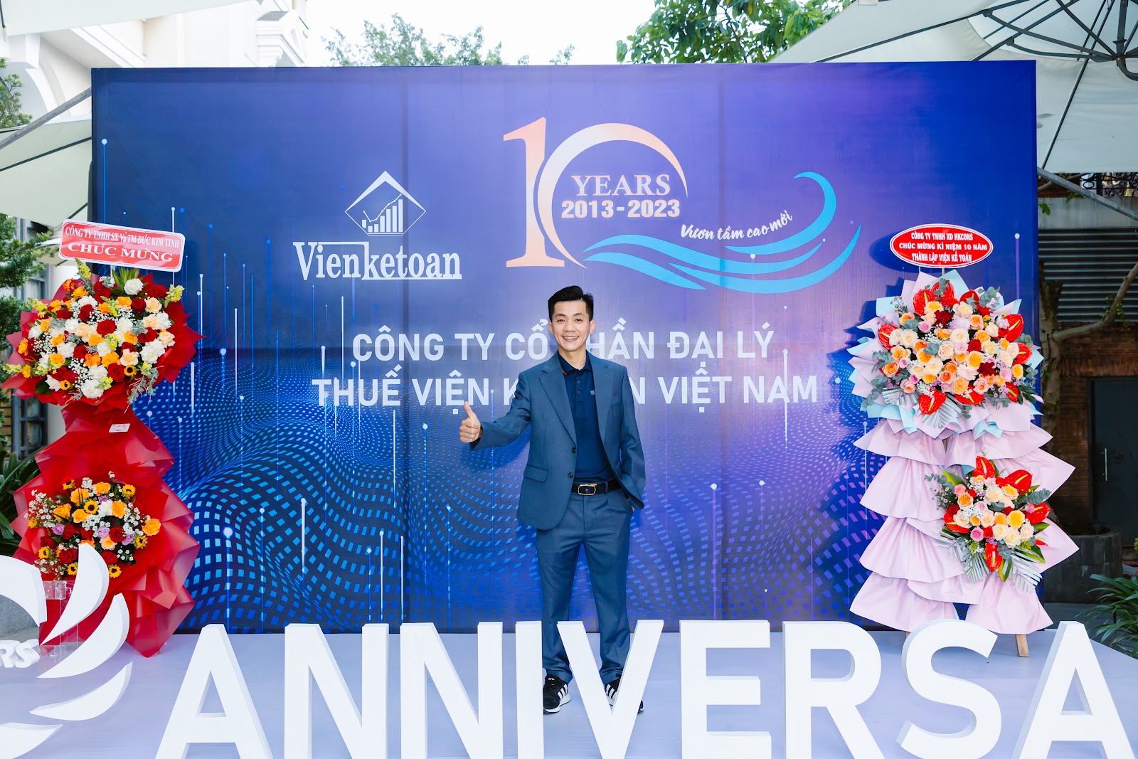 Khách mời và đối tác tại lễ kỷ niệm 10 năm Viện Kế Toán